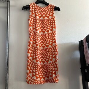 Geometric Fausto Puglisi sleeveless dress